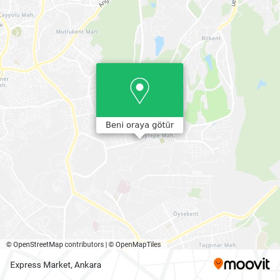 Express Market harita