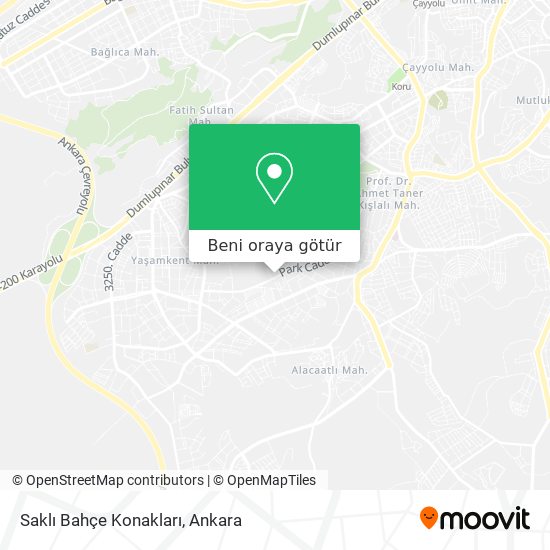 Saklı Bahçe Konakları harita
