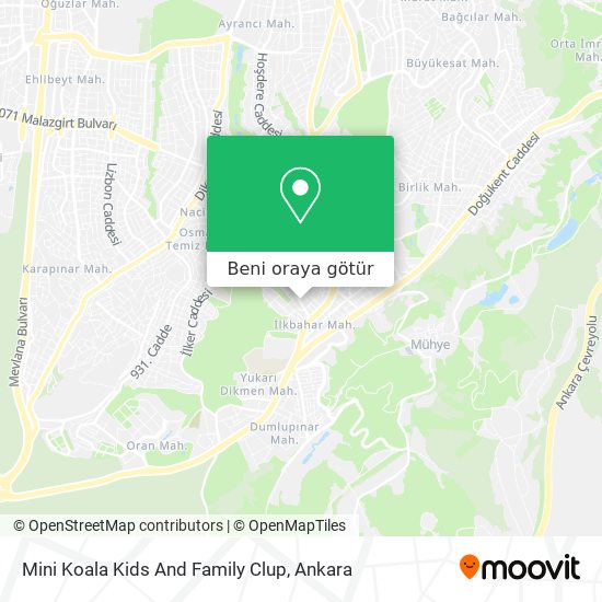 Mini Koala Kids And Family Clup harita