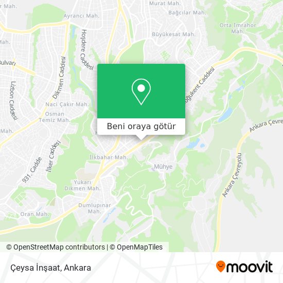Çeysa İnşaat harita