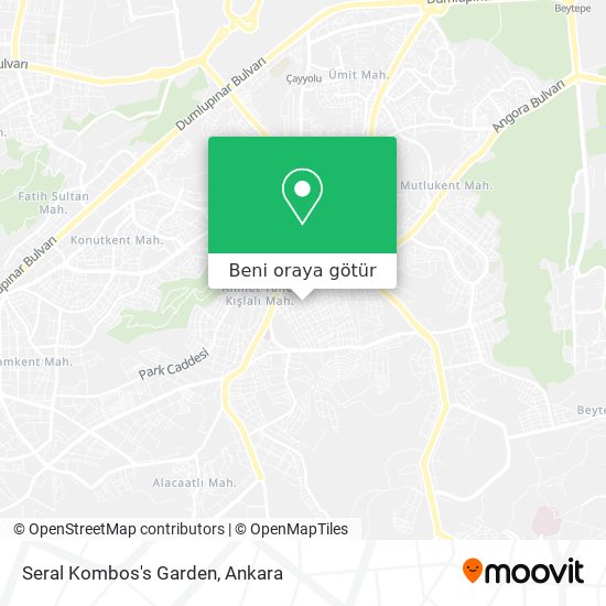 Seral Kombos's Garden harita