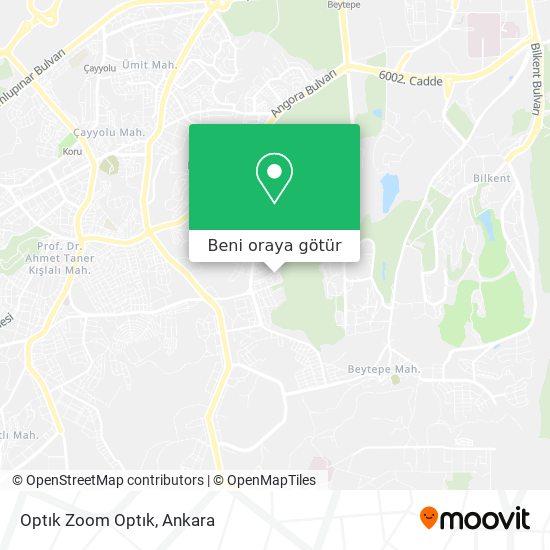Optık Zoom Optık harita