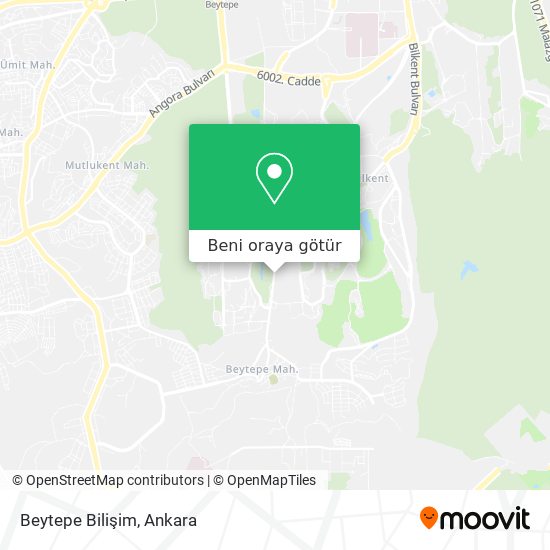 Beytepe Bilişim harita