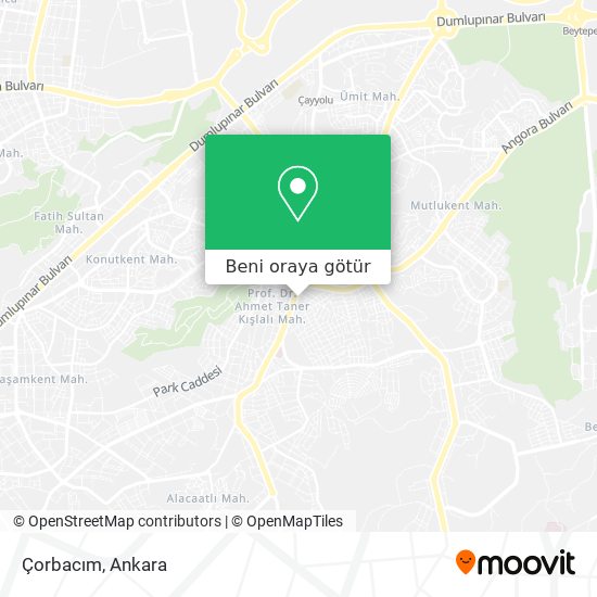 Çorbacım harita