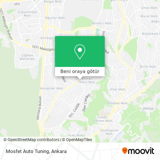 Mosfet Auto Tuning harita