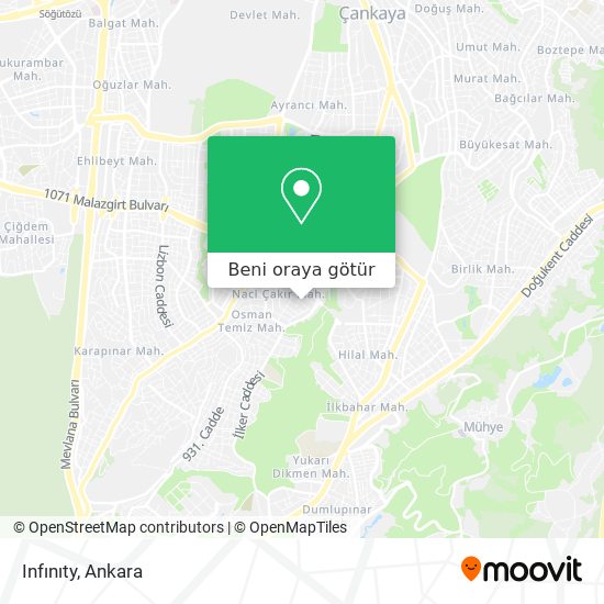 Infınıty harita