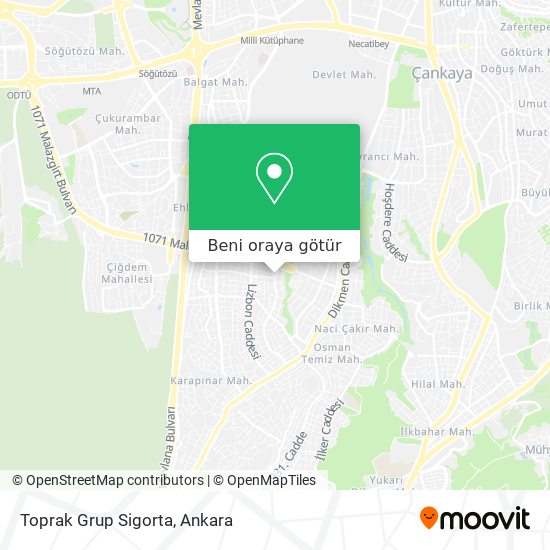Toprak Grup Sigorta harita