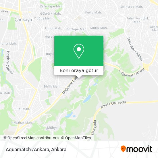 Aquamatch /Ankara harita
