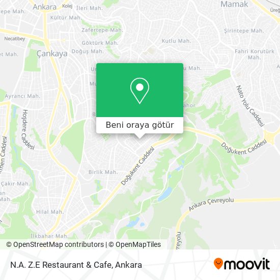 N.A. Z.E Restaurant & Cafe harita