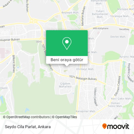Seydo Cila Parlat harita