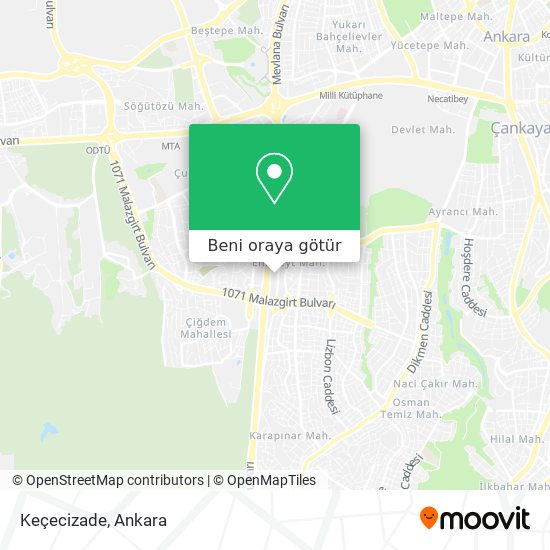 Keçecizade harita