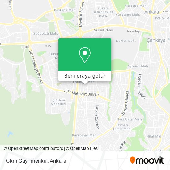 Gkm Gayrimenkul harita