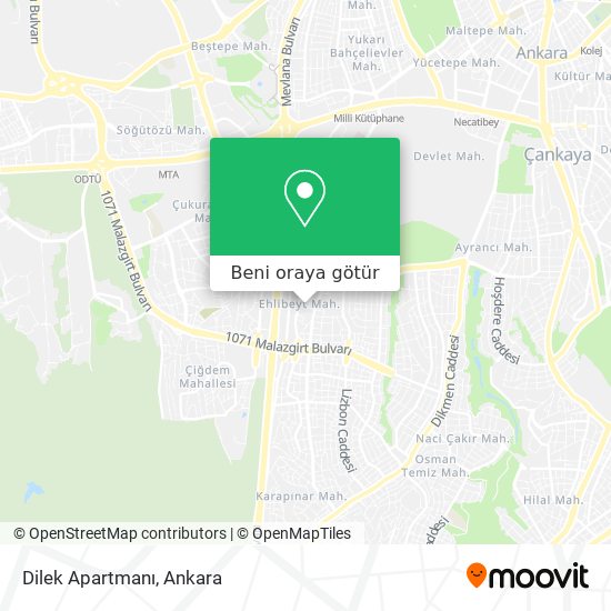 Dilek Apartmanı harita