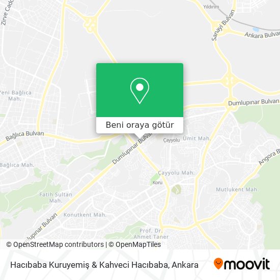 Hacıbaba Kuruyemiş & Kahveci Hacıbaba harita