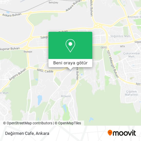 Değirmen Cafe harita