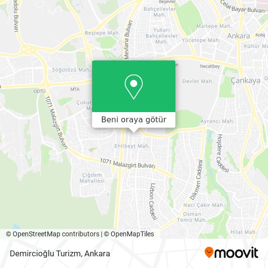 Demircioğlu Turizm harita