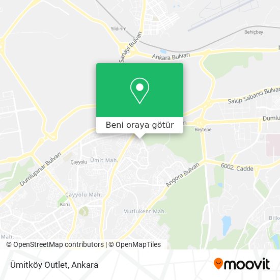 Ümitköy Outlet harita