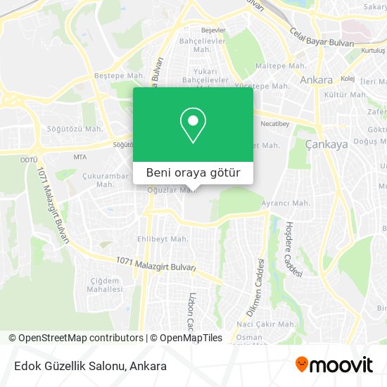 Edok Güzellik Salonu harita