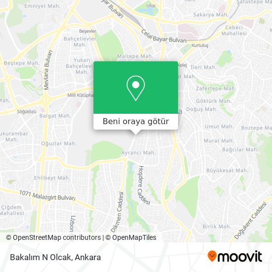 Bakalım N Olcak harita