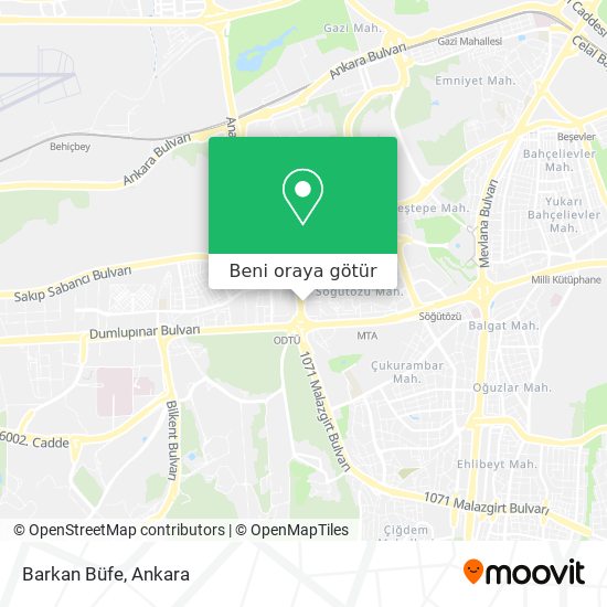 Barkan Büfe harita