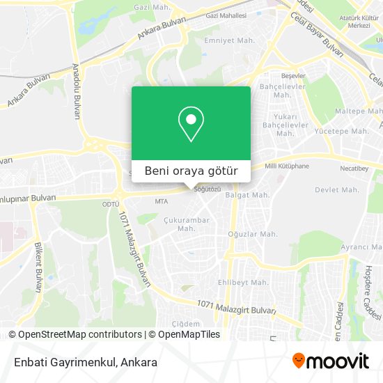 Enbati Gayrimenkul harita