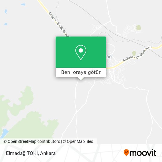 Elmadağ TOKİ harita