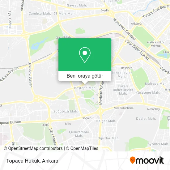 Topaca Hukuk harita