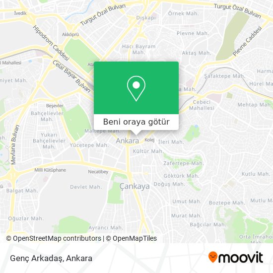 Genç Arkadaş harita