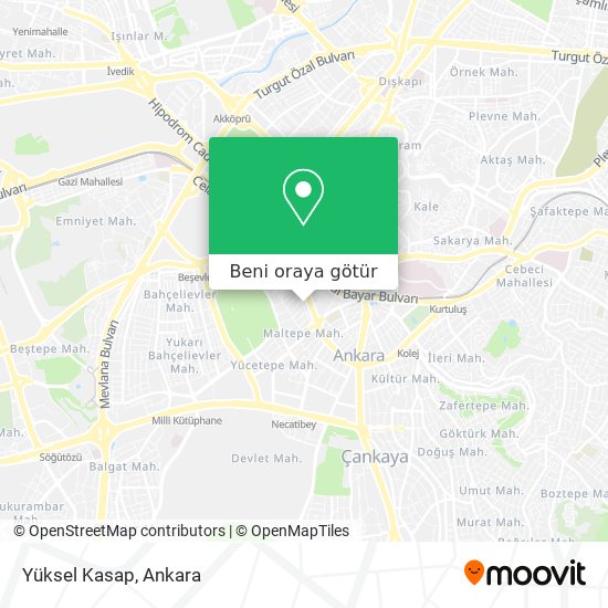Yüksel Kasap harita