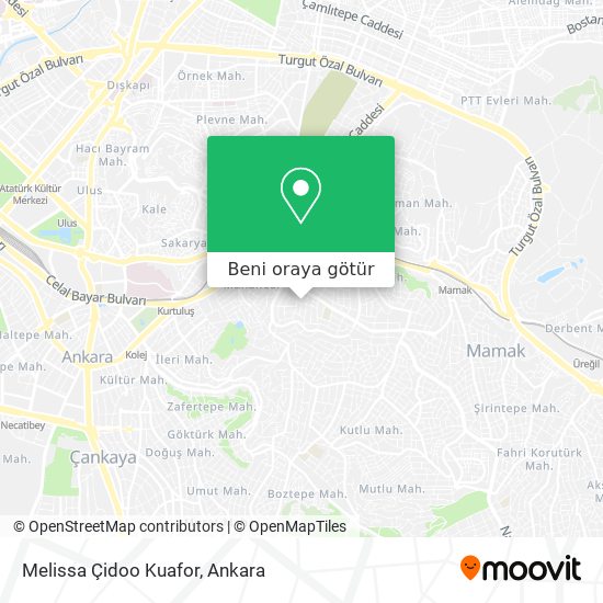 Melissa Çidoo Kuafor harita