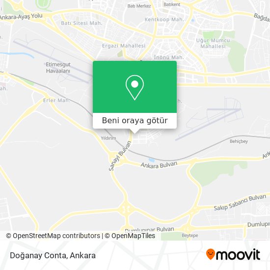 Doğanay Conta harita