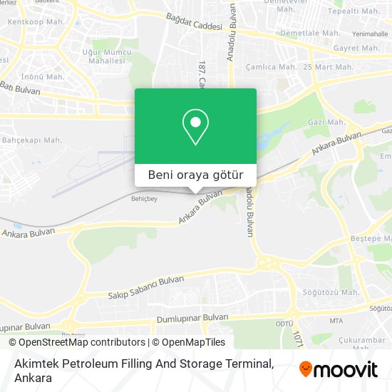 Akimtek Petroleum Filling And Storage Terminal harita