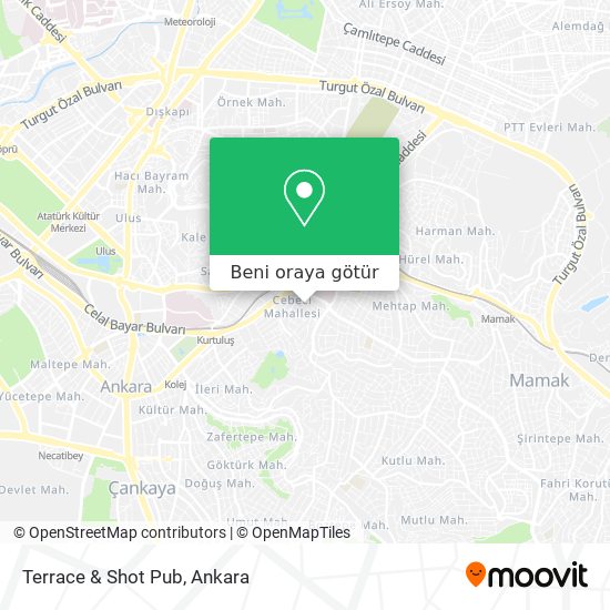 Terrace & Shot Pub harita