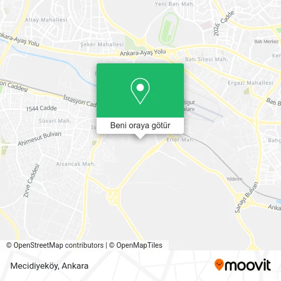 Mecidiyeköy harita