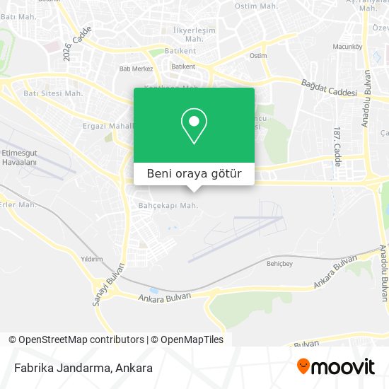 Fabrika Jandarma harita