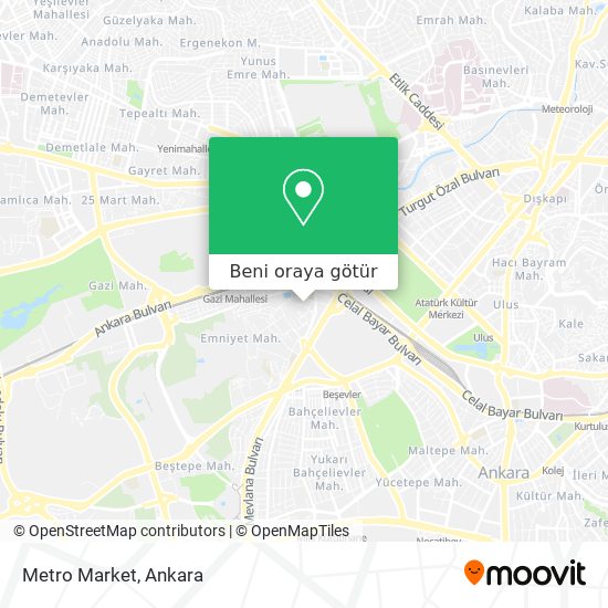Metro Market harita