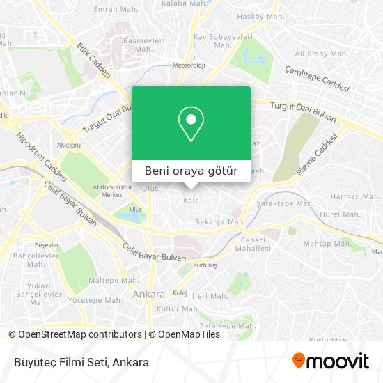Büyüteç Filmi Seti harita