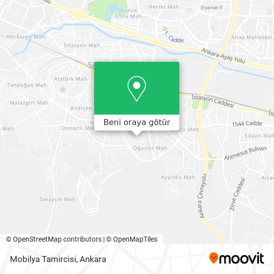 Mobilya Tamircisi harita