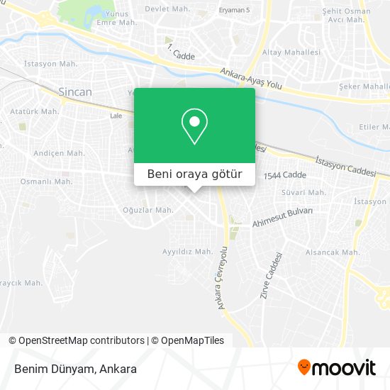 Benim Dünyam harita