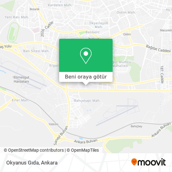 Okyanus Gıda harita