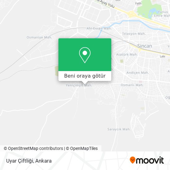 Uyar Çiftliği harita