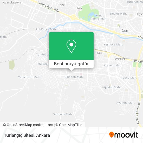 Kırlangıç Sitesi harita