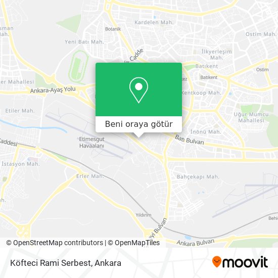 Köfteci Rami Serbest harita