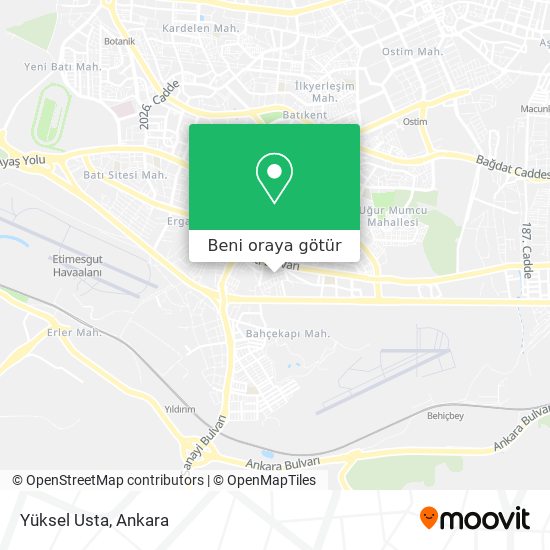 Yüksel Usta harita