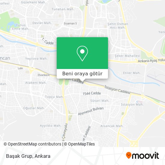 Başak Grup harita