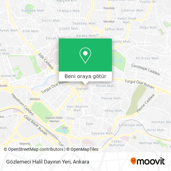 Gözlemeci Halil Dayının Yeri harita