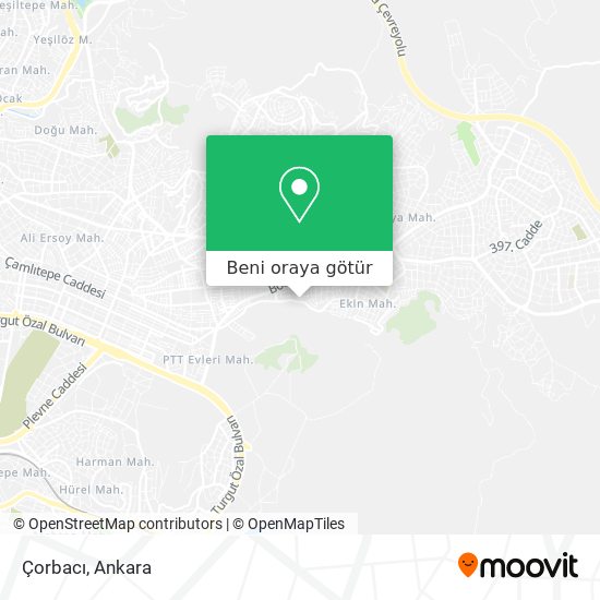 Çorbacı harita