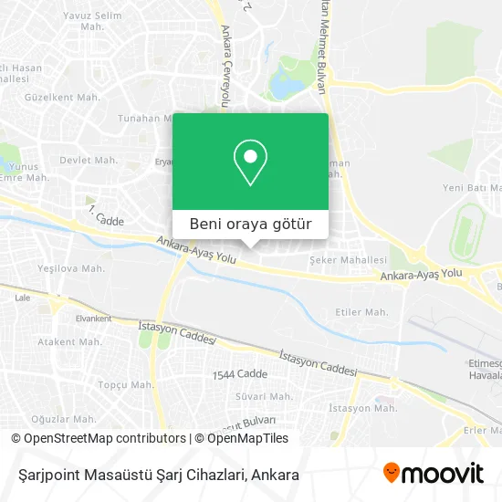 Şarjpoint Masaüstü Şarj Cihazlari harita
