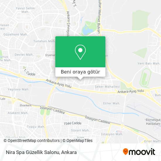 Nira Spa Güzellik Salonu harita
