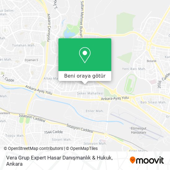 Vera Grup Expert Hasar Danışmanlık & Hukuk harita